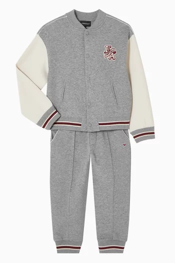 Varsity Sweatshirt in Double Jersey