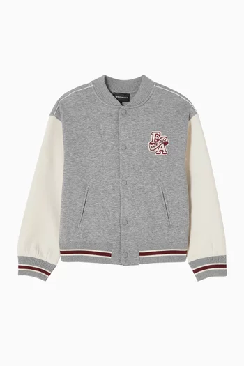 Varsity Sweatshirt in Double Jersey