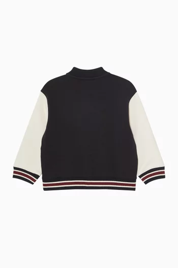 Varsity Sweatshirt in Double Jersey