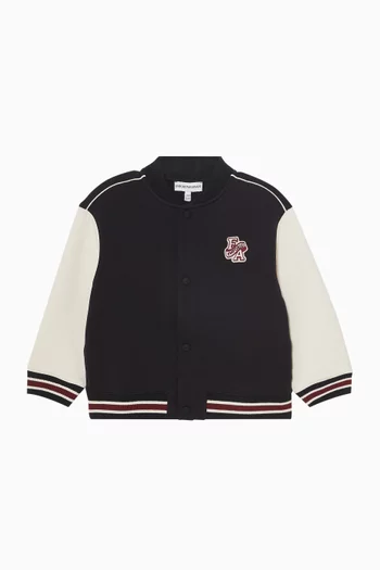 Varsity Sweatshirt in Double Jersey