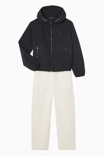 Monogram Trousers in Double Jersey