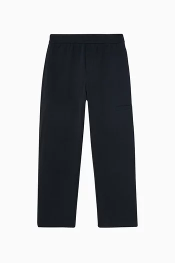 Monogram Trousers in Double Jersey
