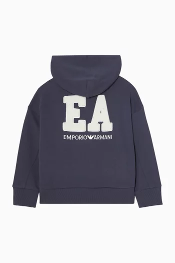 Zip-Up Hoodie in Cotton