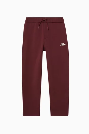 Logo Trousers in Cotton