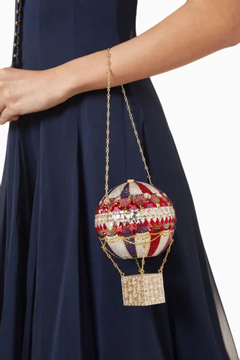 Hot Air Balloon Savannah Clutch