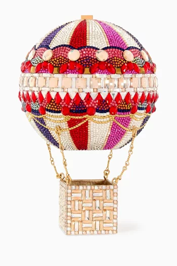 Hot Air Balloon Savannah Clutch