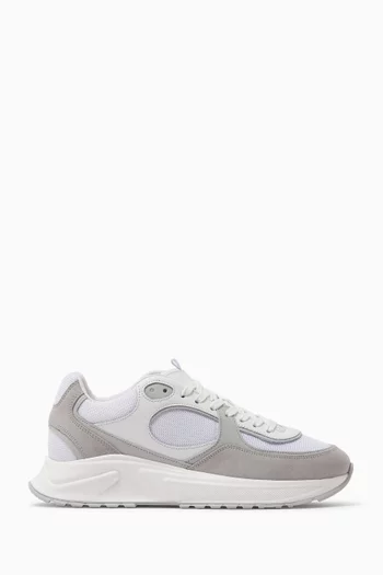 OneSixty Sneakers in Mesh & Leather
