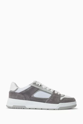 Layup Sneakers in Leather & Suede