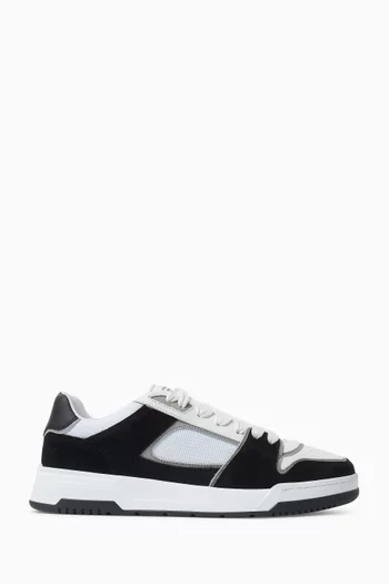 Layup Sneakers in Leather & Suede
