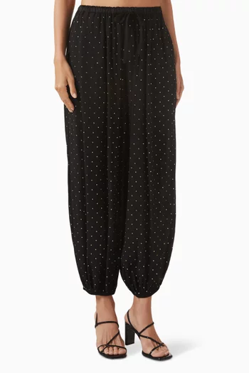 Joao Rhistone-embellished Pants