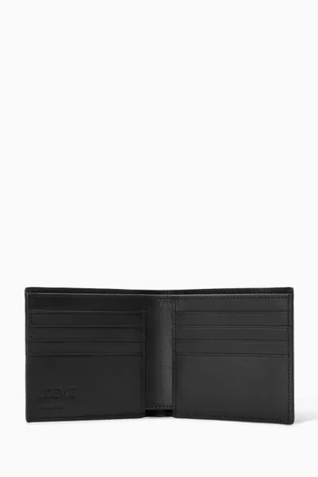 Puzzle Edge Bi-fold Wallet in Leather