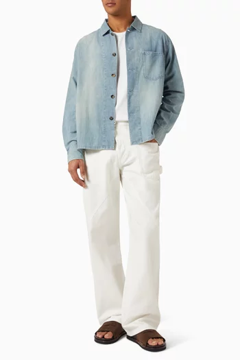 Slant Pocket Shirt in Cotton