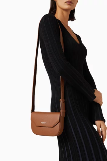 Mini Crossbody Bag in Leather