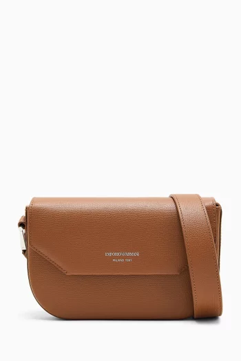 Mini Crossbody Bag in Leather