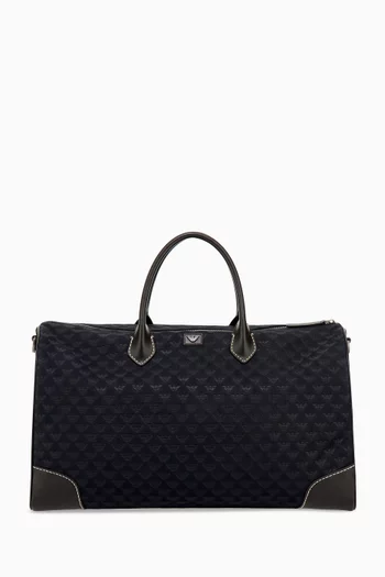 Geometric Pattern Duffle Bag