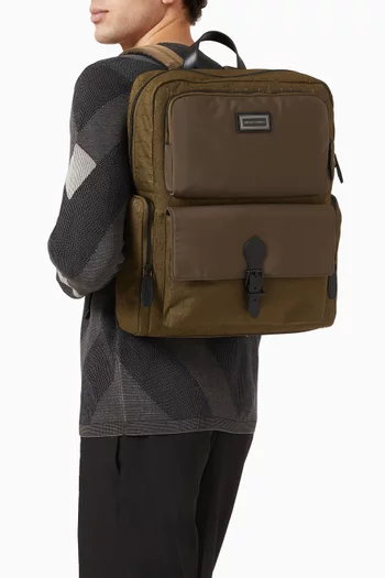 Embossed Backpack