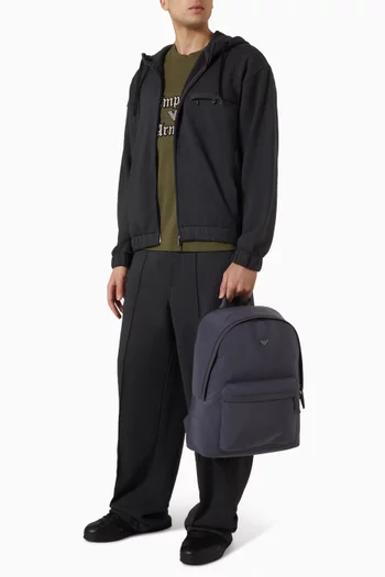 Logo Backpack in Recycled Nylon