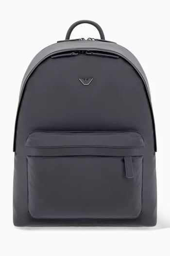 Logo Backpack in Recycled Nylon