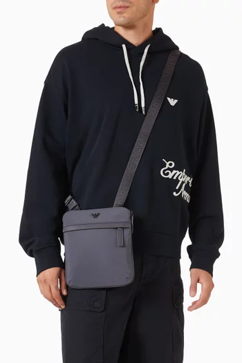 Crossbody Flat Bag in Recycled Nylon