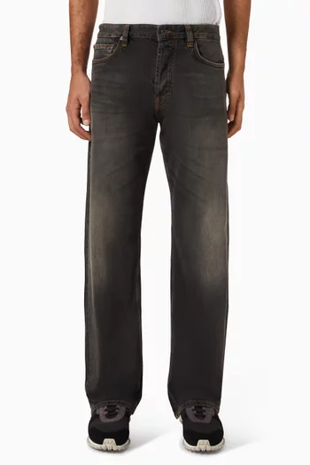 Straight-leg Jeans in Denim