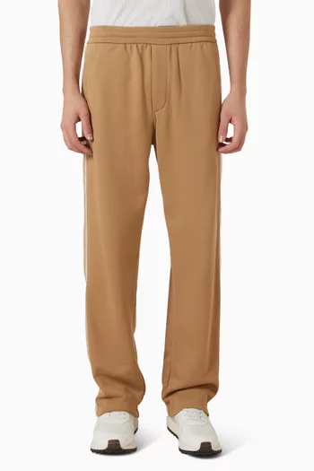 Side Stripes Sweatpants in Cotton French Terry