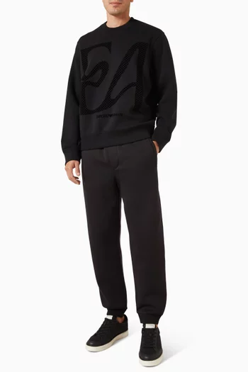 Modal Jogger Trousers in Fleece