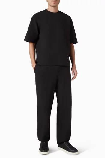 Casual Trousers in Seersucker & Down