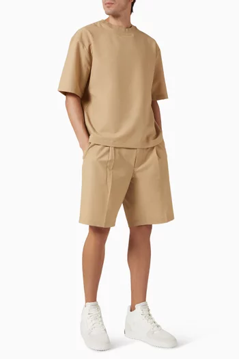 Bermuda Shorts in Seersucker