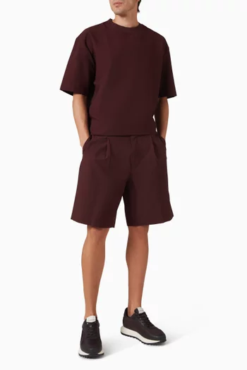 Bermuda Shorts in Seersucker