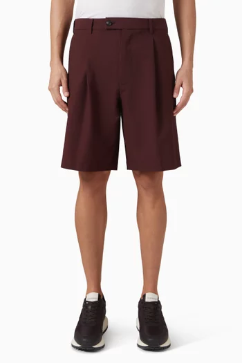 Bermuda Shorts in Seersucker