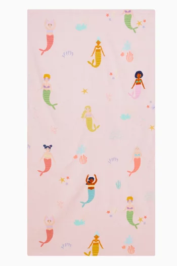 Mermaid Towel in Cotton