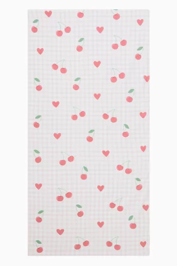 Cherry Towel in Cotton