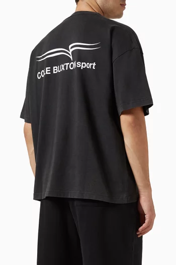 Sport T-shirt in Cotton