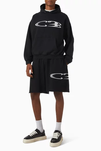 CB Surf Decal Shorts in Cotton