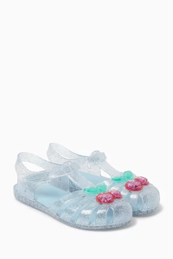 Lilo Glitter-Cherry Sandals