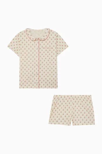 Pio Shirt & Shorts Set in Organic Cotton