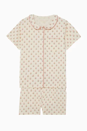 Pio Shirt & Shorts Set in Organic Cotton