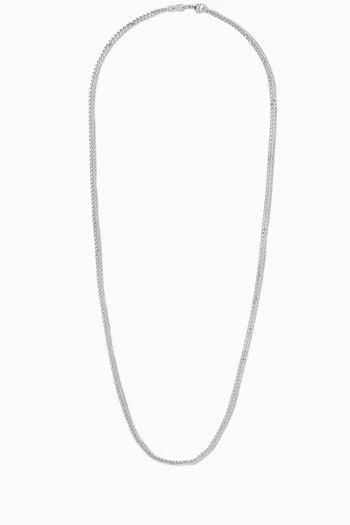 Cuban Link Chain Necklace in Stainless Steel