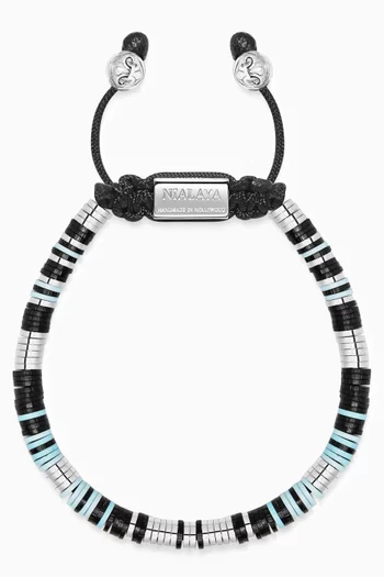 Eclipse Disc Bracelet in Stainless Steel