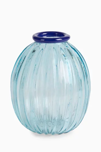 Filigree Vases in Glass, Set of 2