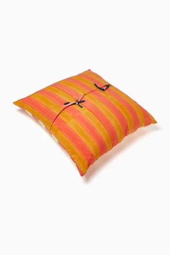 Floral Filled Cushion in Cotton, 45cm x 45cm