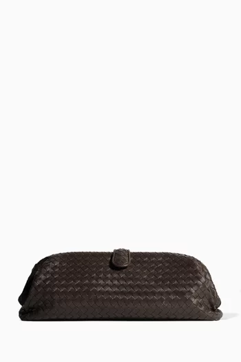 Lauren 1979 Clutch in Intrecciato Leather
