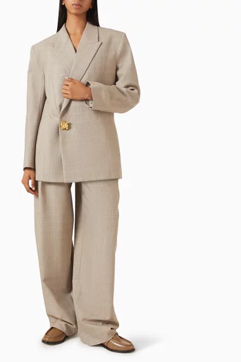 Prince of Wales Pants in Wool