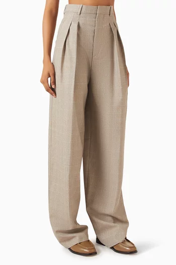 Prince of Wales Pants in Wool