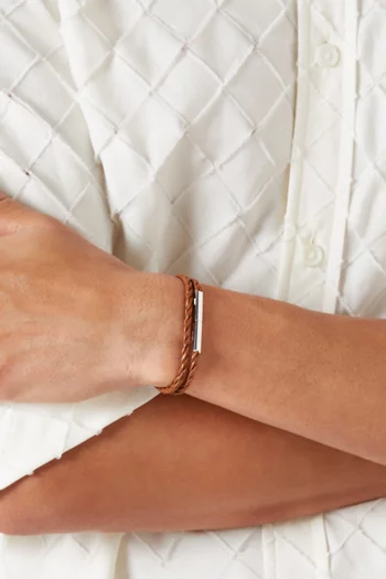 Rope Bracelet in Leather