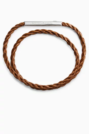 Rope Bracelet in Leather