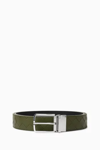 Intrecciato Reversible Belt in Nappa