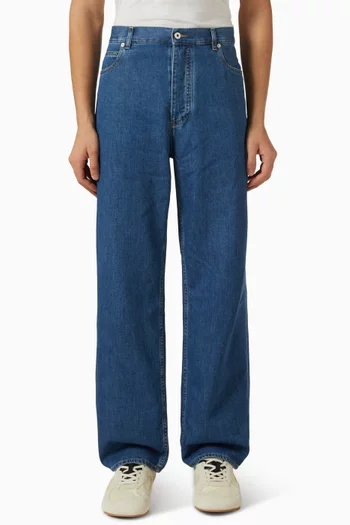 Wide-leg Jeans in Denim