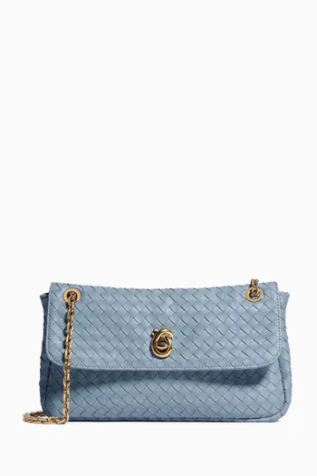 Madison Bag in Intrecciato Leather