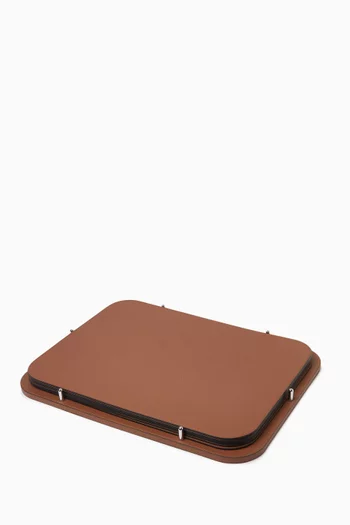 David Placemats in Leather, Set of 6
